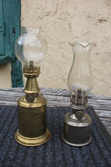 Tafellamp (2) - Messing, Antiek en Kunst