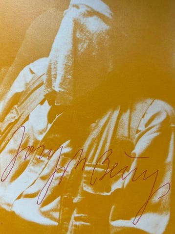 Joseph Beuys (1921-1986) - Auf dem Flug nach Amerika