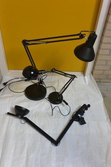 IKEA, Hay - Lampe (3) - Lampe de bureau Marck - Métal, Acier