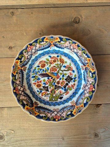 Tichelaar Makkum - Assiette murale - Faïence - Diamètre 31