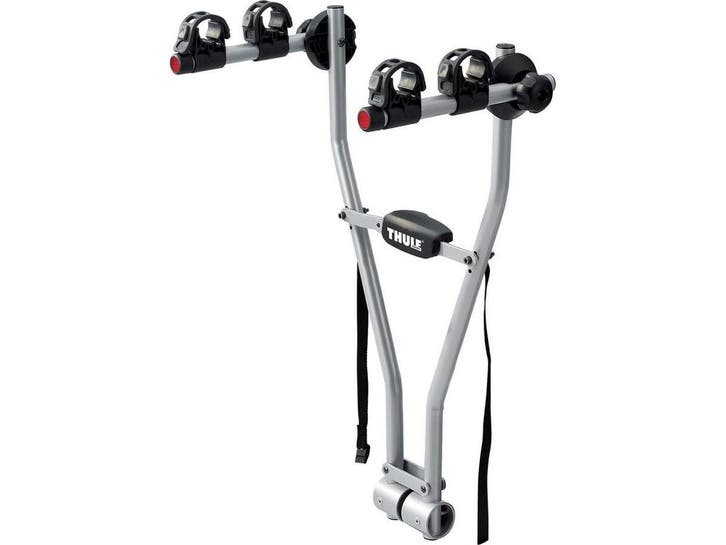 Thule Xpress - Achterklepdrager - Voor 2 Fietsen - Zilver, Auto diversen, Fietsendragers, Zo goed als nieuw, Verzenden