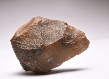Paleolithische biface chalcedony Bijl