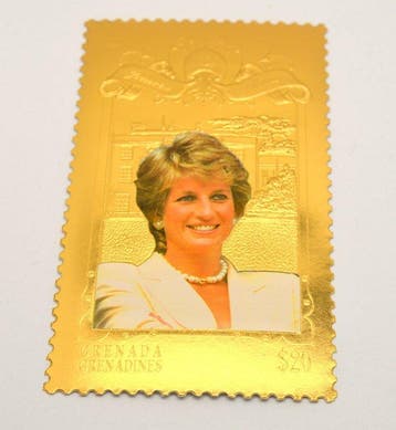 Grenada. Medal Princess Diana 1997 - 1/100oz (.916) (Zonder
