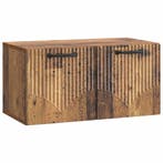 vidaXL Wandmontage TV-kast Oud hout 59,5 x 31 x 30 cm, Huis en Inrichting, Verzenden, Nieuw