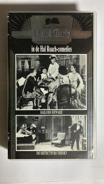 LAUREL & HARDY IN DE HAL ROACH-COMEDIES SAILORS, BEWARE! /, Gebruikt