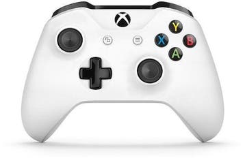 Microsoft Xbox One S Controller Wit (Xbox One Accessoires), Games en Spelcomputers, Spelcomputers | Xbox One, Ophalen of Verzenden