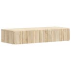 vidaXL Wandgemonteerde Zijtafel Sonoma Eiken 87,5 x 34,5 x, Verzenden, Nieuw