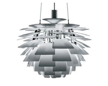 Hanglamp Artisjok lamp 72cm Aluminium, Maison & Meubles, Verzenden