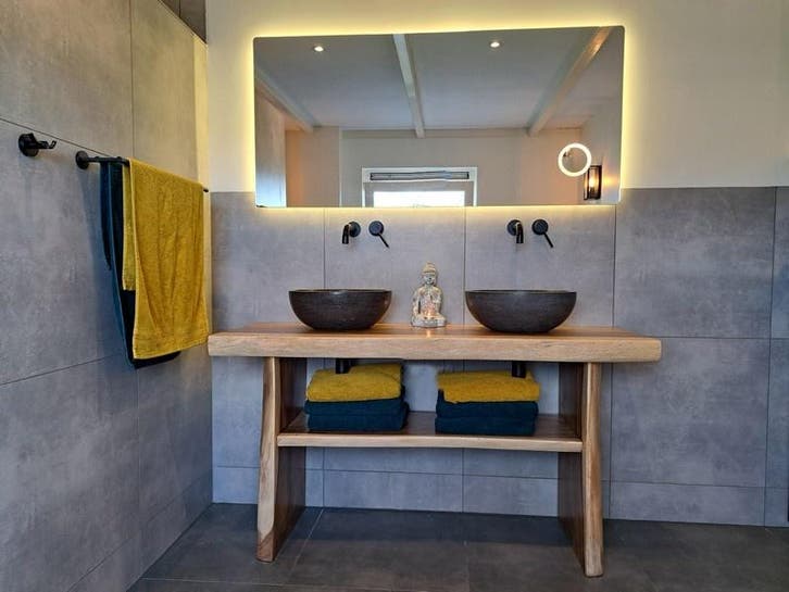 Suar badkamermeubel 50x150cm | Direct leverbaar, Huis en Inrichting, Badkamer | Badkamermeubels, 25 tot 50 cm, Nieuw, Wastafelkast