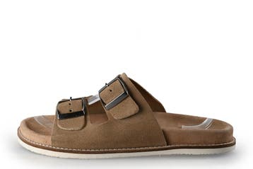 Manfield Slippers in maat 42 Beige, Slippers, Manfield, Overige kleuren, Verzenden