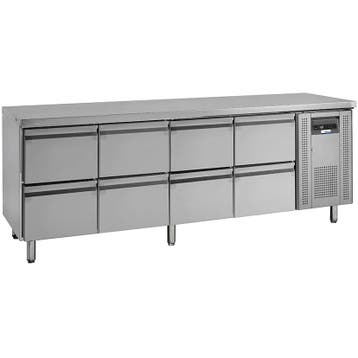 Koelwerkbank | COOL-LINE | 553L | 8 Laden (1/1 GN) |, Verzenden