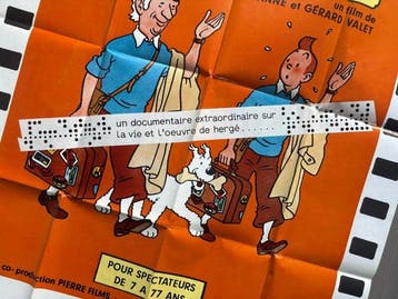 Affiche promotionnelle - Moi, Tintin, Nieuw