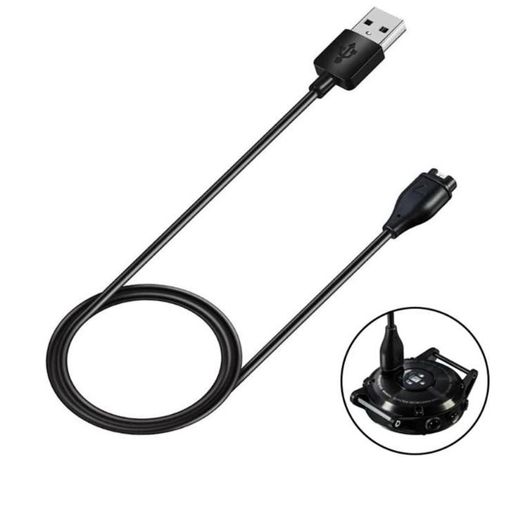 DrPhone 2x Kabel Geschikt voor Garmin Fenix / Vivoactive /, Bijoux, Sacs & Beauté, Montres connectées, Envoi