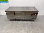 RVS Diamond Onderbouw Koelwerkbank 6 Laden 160 cm 230V, Ophalen of Verzenden