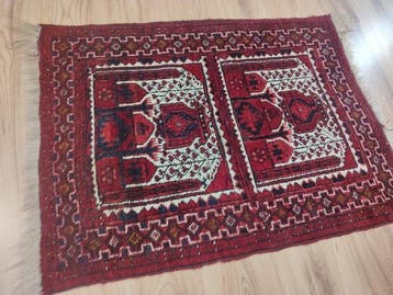 Afghan - Vloerkleed - 1.05 m - 0.75 m - Beeldende moskee oud