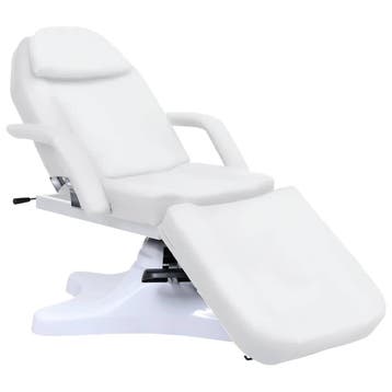 vidaXL Massagetafel 180x62x(86,5-118) cm wit, Sport en Fitness, Massageproducten, Verzenden, Nieuw