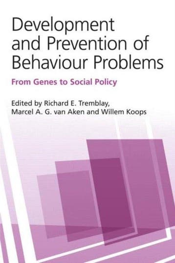 Development and Prevention of Behaviour Problems, Verzenden, Zo goed als nieuw, E. Tremblay Richard
