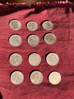 Nederland. Juliana. 1 Gulden 4 sets van 1964/1966 (12 stuks)