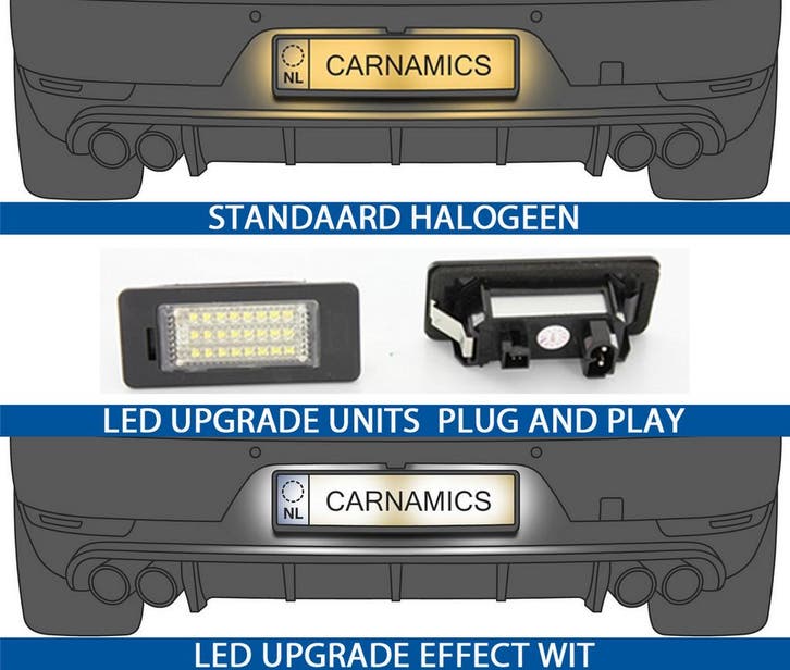 LED Kentekenverlichting | E39 E82 E88 E70 E71 E90 E91 E93 E6, Auto-onderdelen, Verlichting, Nieuw, BMW, Verzenden