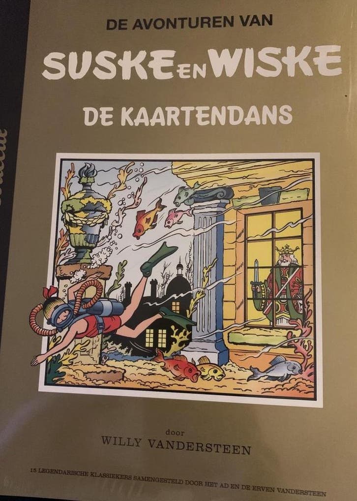 Suske en Wiske - De Kaartendans - De Gouden Collectie, Boeken, Kunst en Cultuur | Beeldend, Gelezen, Verzenden