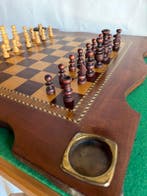 Schaakspel - Chess set,, Nautical Style - - Marqueterie -