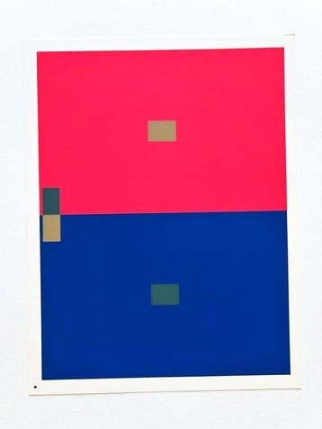 Josef Albers (1888-1976) - Interaction of Colors - VII-4
