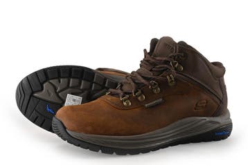 Skechers Sneakers in maat 42 Cognac, Kleding | Heren, Schoenen, Overige kleuren, Verzenden, Zo goed als nieuw, Skechers