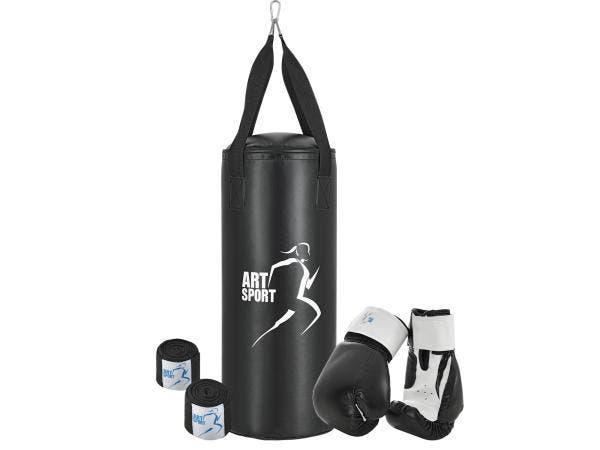 Veiling - Bokszak set - 10kg - synthetisch leer, Sport en Fitness, Boksen, Nieuw