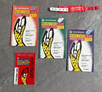 Rolling Stones VIP-package of Voodoo Lounge tour - Concert, Nieuw in verpakking