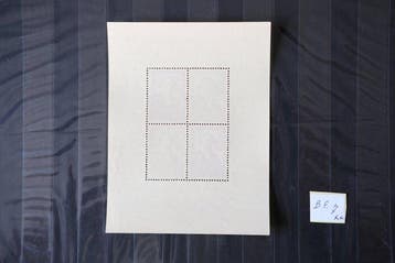 België - Notitieblok + ongepaarde series, Gestempeld