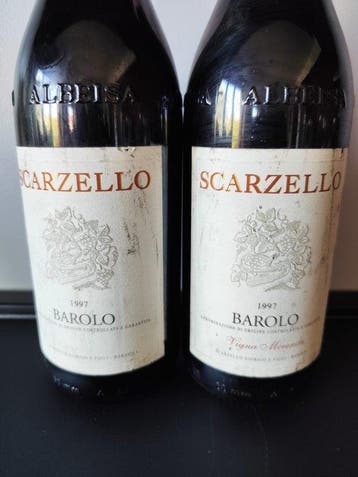 1997 Vigna Merenda & 1997 Scarzello - Barolo DOCG - 2, Verzamelen, Nieuw