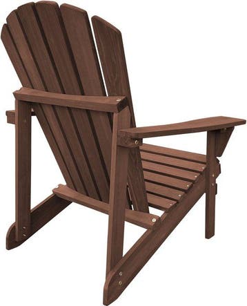 2dekans | AXI Carmen Adirondack Stoel Coffee – Houten, Ophalen of Verzenden, Nieuw
