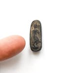 Indochinois argile XS Talisman en perles de Bouddha marchant