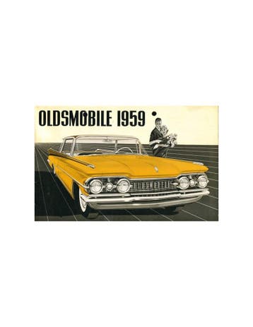 1959 OLDSMOBILE SERIES 88 / SERIES 98 PROGRAMMA BROCHURE N.., Ophalen of Verzenden, Nieuw