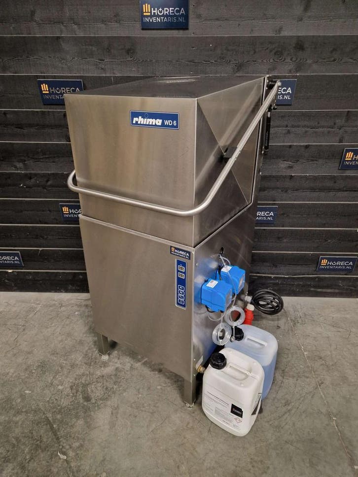 Vaatwasser | doorschuifvaatwasser | Rhima | WD-6 | 400V, Articles professionnels, Horeca | Équipement de cuisine