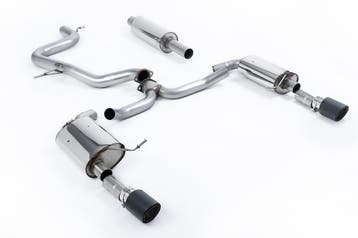 Cat-back uitlaatsysteem | Volkswagen Jetta Mk7 (MQB) GLi 2.0, Verzenden
