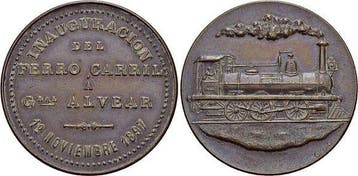Bronze-medaille 1897 Argentinien, Verzenden