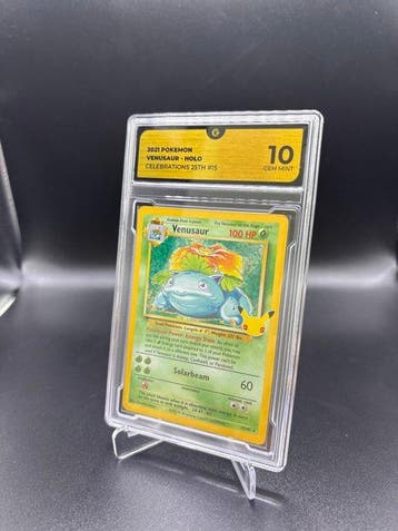 Pokémon - 1 Graded card - Venusaur 15 Foil - GG 10 - Sword &, Nieuw