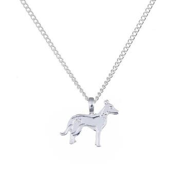 Fako Bijoux - Ketting - Hondje - Zilverkleurig, Verzenden
