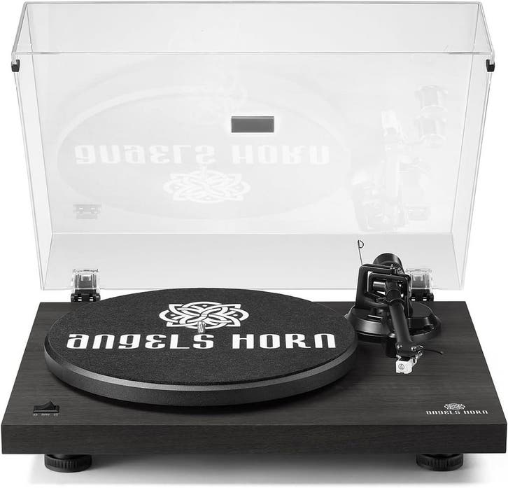 Angels Horn Vinylspeler | Retour deal | Snel weg = plezant, TV, Hi-fi & Vidéo, Tourne-disques, Envoi