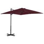 vidaXL Zweefparasol met aluminium paal 250x250 cm, Verzenden, Nieuw