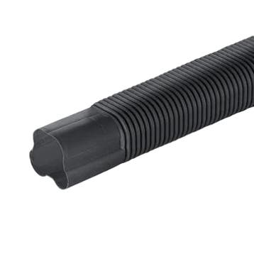 Airco flexibele goot - lengte 1000 mm - ZWART (SF-77-1000-K), Verzenden, Nieuw
