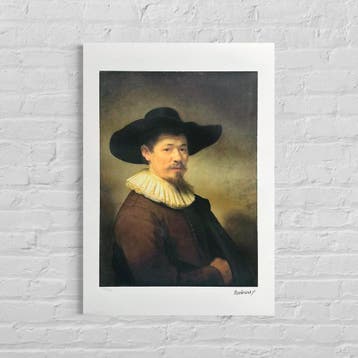 Rembrandt van Rijn Harmen Doomer Lithografie Arches 300gsm