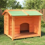 vidaXL Hondenhok 96x87x80,5 cm massief grenenhout bruin, Verzenden
