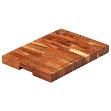 vidaXL Hakblok 42x30x4 cm massief acaciahout, Verzenden