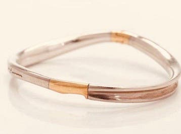 Georg Jensen - Bracelet - 15 carats Argent, Or jaune - Minas