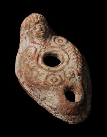 Laat-Romeins / Vroeg-Byzantijns Olielamp met