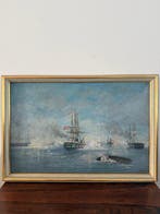 Europese school (XX) - Marine Scene, Antiek en Kunst