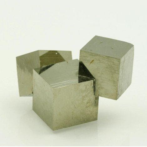 Meesterwerk PERFECT! Cube Natural PYRITE Group, Verzamelen, Mineralen en Fossielen