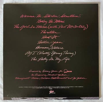 Michael Jackson - Thriller - Vinylplaat - Japanse persing -, Nieuw in verpakking